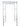 Scaffolding Frame 42" x 6'6" Walk Thru, Electroplated