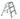 Sturdy Ladder 7' Aluminum Sawhorse - 130 Series