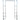 Scaffolding Frame 42" x 6'6" Walk Thru, Electroplated
