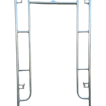 Scaffolding Frame 42" x 6'6" Walk Thru, Electroplated