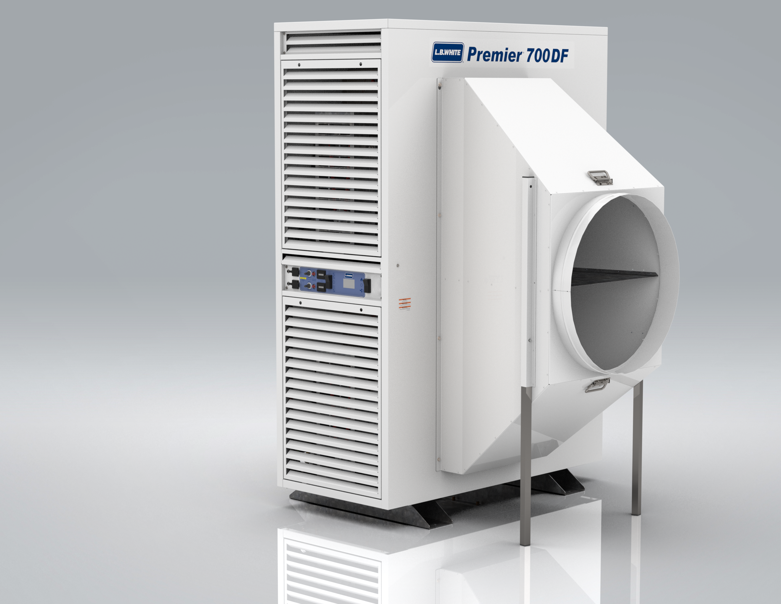 L.B. White Premier 700 Dual Fuel Heater - 700,000 BTUH
