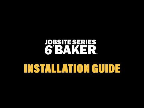 Metaltech Jobsite Series 6' Trapdoor Baker Scaffold
