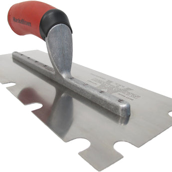 Marshalltown U" Notched Trowel with Durasoft Handle