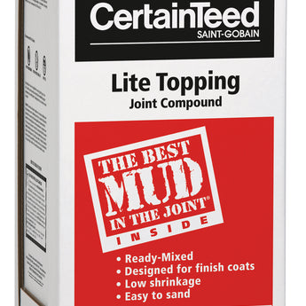 CertainTeed Topping Ready Mix Drywall Compound (Red)