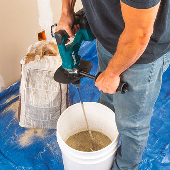 Makita 18V LXT Cordless Mud Mixer - Comes w/ Mixing Drill & Bucket