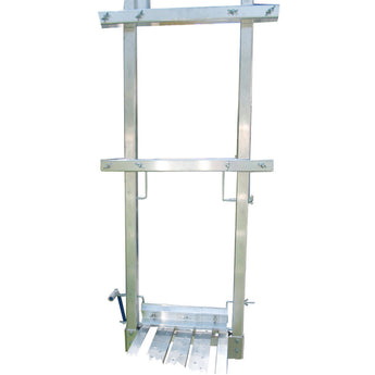 Werner Pump Jack Wide End Rail and Toe Board Assembly
