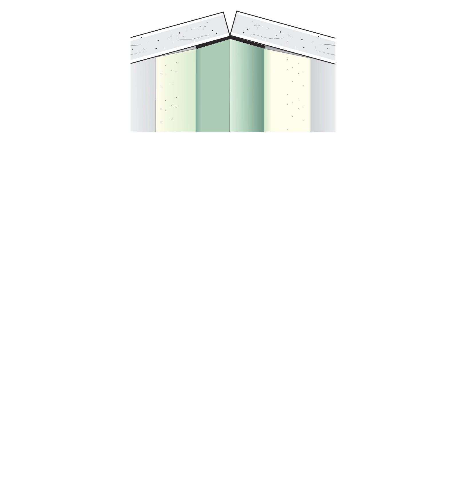 Beadex Paper/Metal Offset 45° - 135° Inside Corner Bead