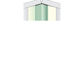 Beadex Paper/Metal Offset 45° - 135° Inside Corner Bead
