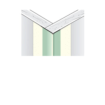 Beadex Paper/Metal Extra Wide Outside 90° Corner Bead
