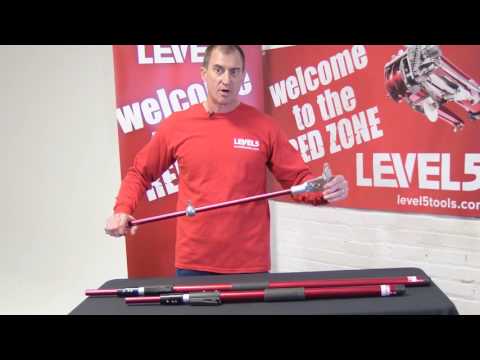 Level5 Extendable Handle with Corner Roller Adaptor