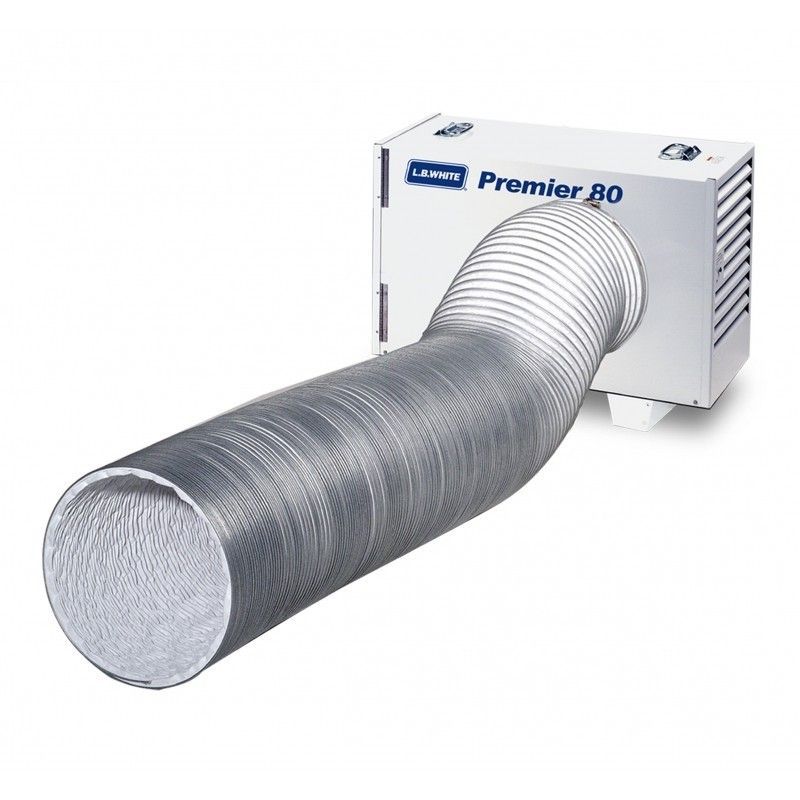White Premier 80 Dual Fuel Heater – Crown Building Supplies
